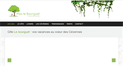 Desktop Screenshot of le-gite-des-cevennes.com