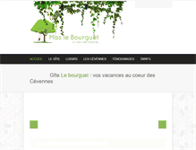 Tablet Screenshot of le-gite-des-cevennes.com